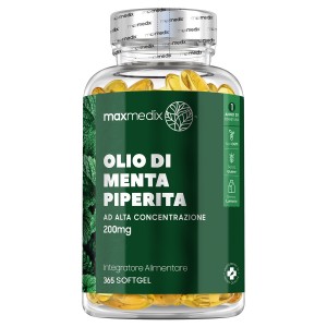 Maxmedix Softgels Olio alla menta piperita