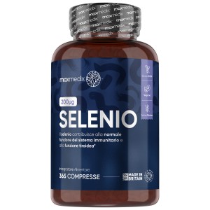 Confezione da 365 compresse di Selenio maxmedix