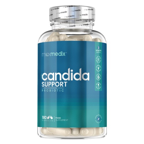 Image of Candida Support 60 Capsule - Rimedi Naturali Candida Intestinale - Per Uomo e Donna - Probiotici per Candida Bilanciano i Livelli di Funghi e Batteri