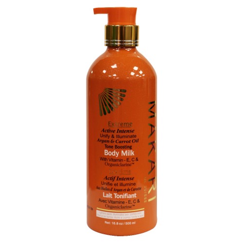 Image of Lozione Schiarente Viso con Carota e Olio di Argan Extreme 500ml - Attenua Macchie della Pelle del Viso - Tonifica, idrata e schiarisce