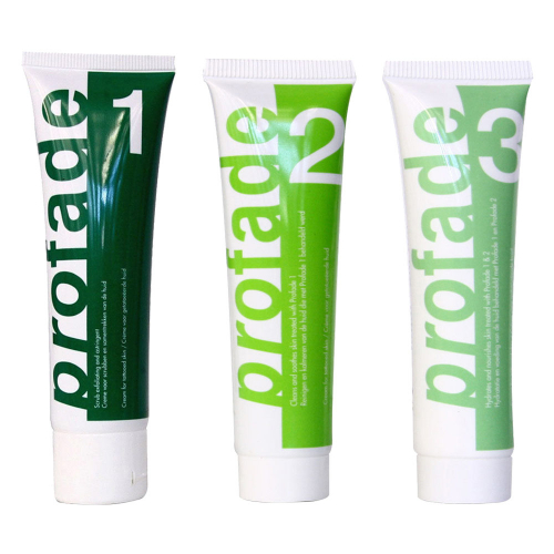 Image of Profade 123 Crema Rimozione Tatuaggi - Crema e Gel Naturali Kit per Togliere Tatuaggi - A Base di Aloe Vera, Burro Karitè e Jojoba in 3 Passaggi