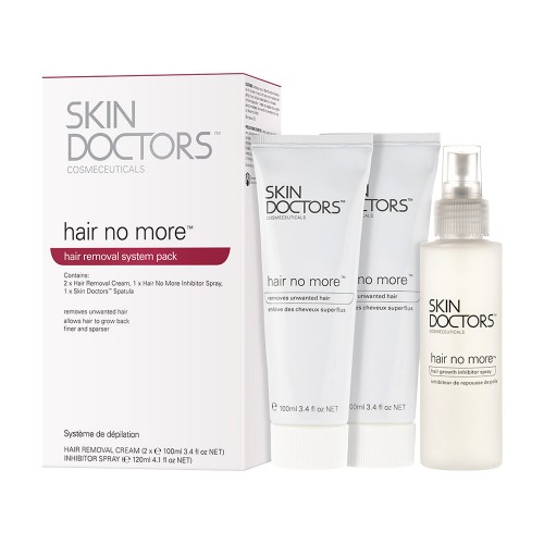 Skin Doctors™ Hair No More | Kit Completo Anti Ricrescita Peli - 2 Creme + 1 Spray Inibitore